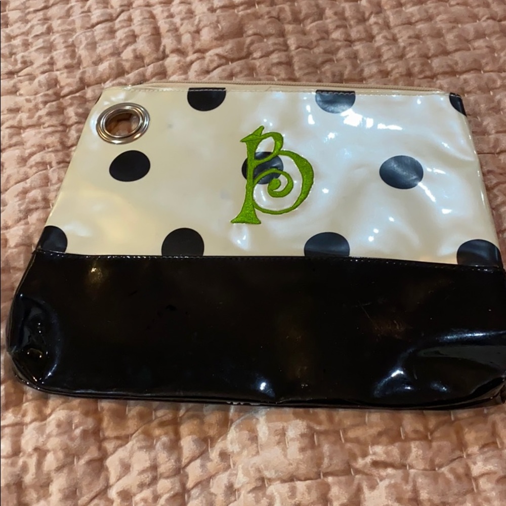 B monogram Travel bag with grommet